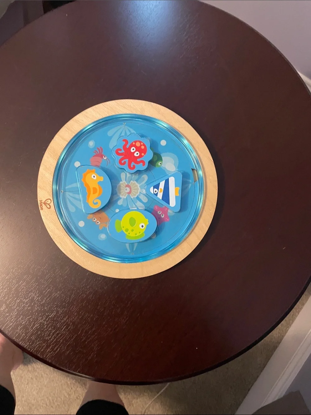 Hape Deep Sea Discovery Toddler Multi-Layered Wooden Puzzle